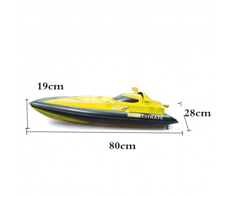 Радиоуправляемый катер Create Toys Yellow Fierce (80 см, 15 км/ч) - CT-3332K-YELLOW