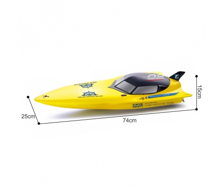 Радиоуправляемый катер Create Toys Yellow Cruel (74 см, 15 км/ч) - CT-2062K-YELLOW