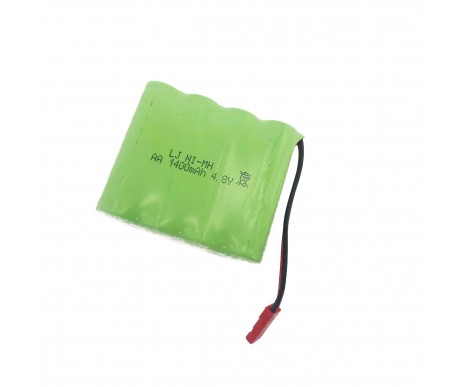 Аккумулятор Ni-Mh 4.8V 1400 mAh (разъем JST) - NIMH-48F-1400-JST