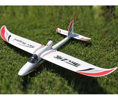 Радиоуправляемый планер Top RC SKY SURFER красный 1400мм 2.4G 4-ch LiPo RTF