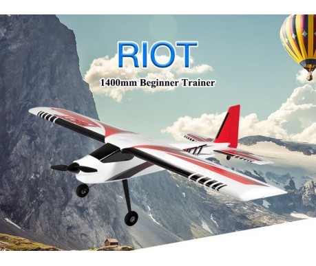 Радиоуправляемый самолет Top RC Riot Pro 1400мм 2.4G 4-ch LiPo RTF