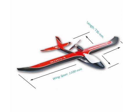 Радиоуправляемый самолет Joysway Huntsman 1100 V2 Red Mode 2 RTF 2.4G - JS6108V2