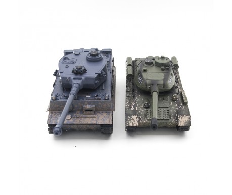 Радиоуправляемый танковый бой Русский Т34 и Немецкий Tiger 2.4G - ZEG-99824-RU