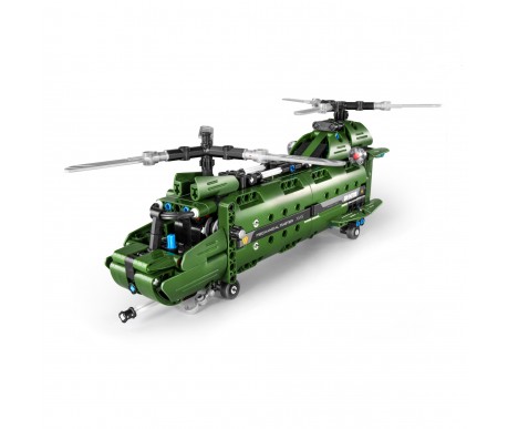 Конструктор военные вертолеты QiHui 335 деталей (2в1 две модели военных вертолетов) - QH6809