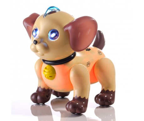 Радиоуправляемый робот собачка Умный Я (коричневый) - ZYA-2069