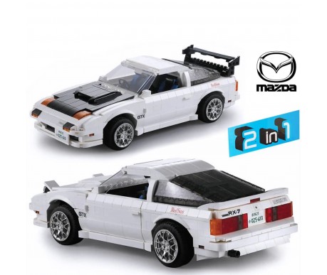 Конструктор CADA Mazda RX-7 FC3S, 1552 детали - C61022W