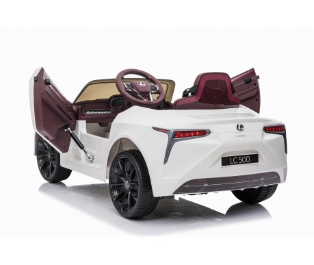 Детский электромобиль Lexus LC500 12V - JE1618-WHITE