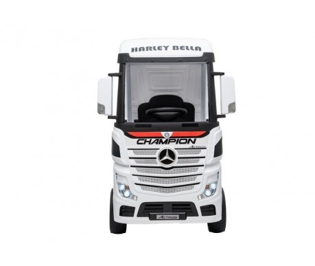 Детский электромобиль фура Mercedes-Benz Actros 4WD 12V - HL358-LUX-WHITE