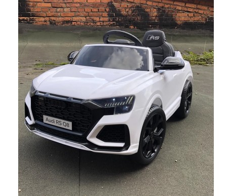 Детский электромобиль Audi RS Q8 12V 2WD - HL518-LUX-WHITE