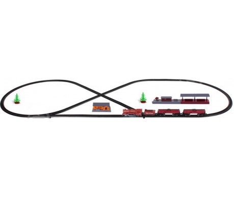 Железная дорога Fenfa ''Классический поезд'' с ж/д станцией (свет, звук, длина пути 4,3 м) - 1638E