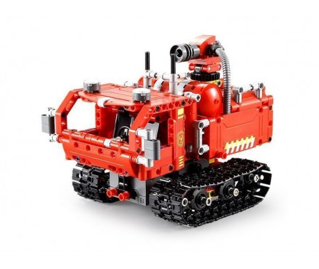 Радиоуправляемый конструктор CADA 2 в 1 пожарный робот-трансформер (538 деталей) - C51048W