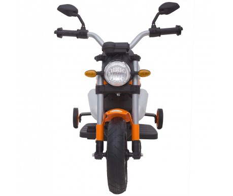 Детский мотоцикл Qike Чоппер оранжевый - QK-307-ORANGE