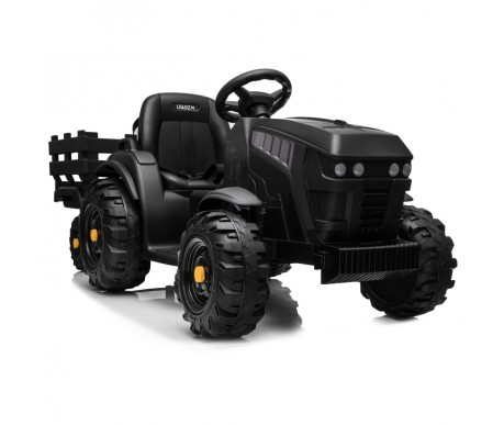 Детский электромобиль Bettyma трактор с прицепом 2WD 12V - BDM0925-BLACK