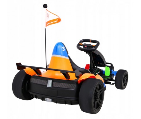 Детский электромобиль дрифт картинг Mclaren (лицензия, 12 км/ч, 24V) - BDM0930
