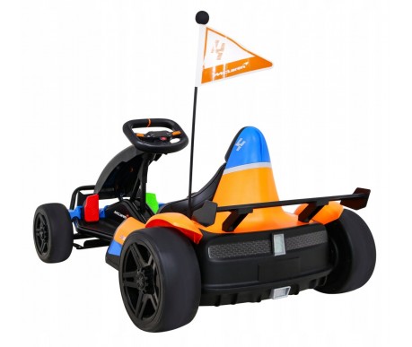 Детский электромобиль дрифт картинг Mclaren (лицензия, 12 км/ч, 24V) - BDM0930